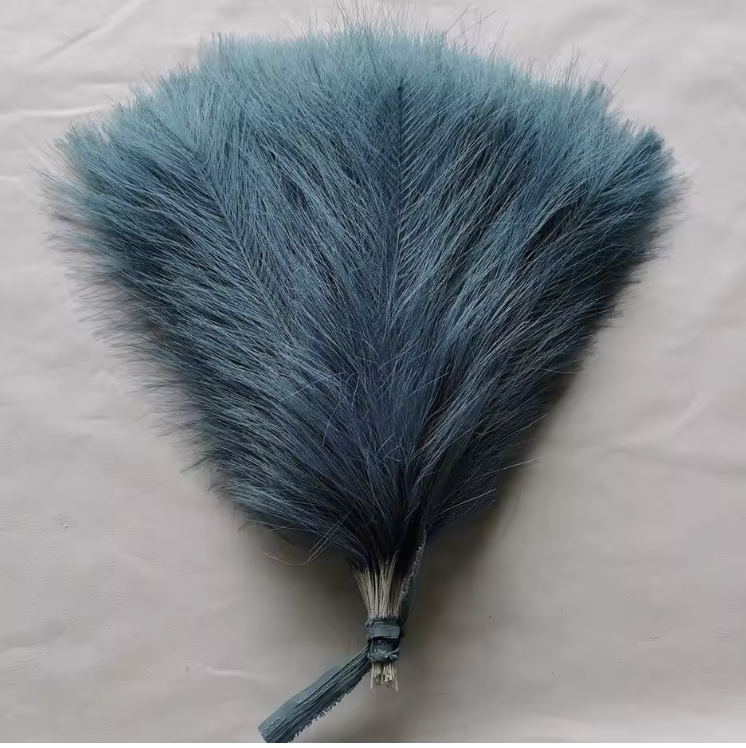 Large Artificial Pampas Grass (20/40 Pack) | Faux Reed Stems for Minimalist Home Decor & Wedding Floral Arrangements | Silk Boho Dried Flower Alternative