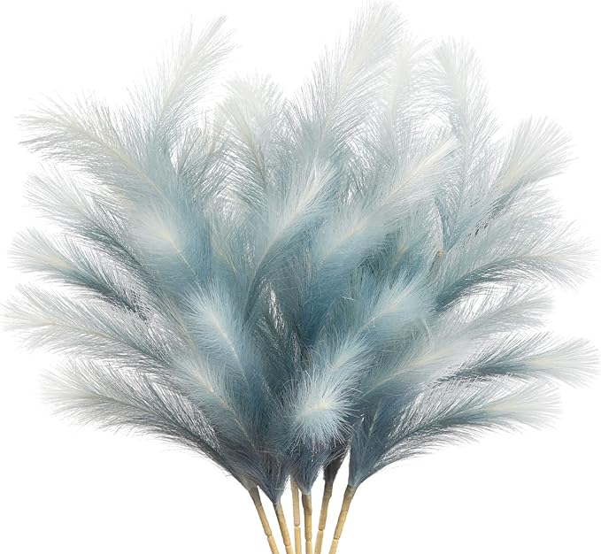 Feather feel Artificial Pampass Grass - Gradient 3ft,21inch for pet friendly home decoration