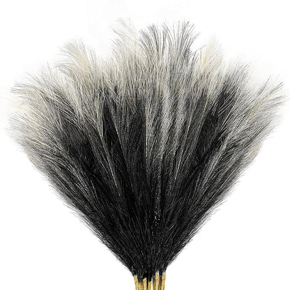 Feather feel Artificial Pampass Grass - Gradient 3ft,21inch for pet friendly home decoration